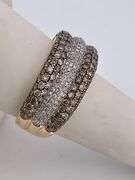 CERTIFIED BRAND NEW 14K YELLOW GOLD DIAMOND RING