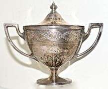 Elegant 3 Piece Tiffany Sterling Tea Set