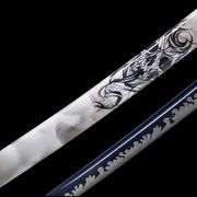 Clay Tempered Katana Full Tang Battle-Ready Samurai Sword