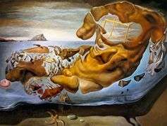 Vintage Salvador Dali, Rhinocerotic Figure of Phidias' Illisos