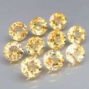 Ravishing 12.59ct top golden eye clean Citrine set