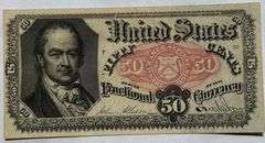Fresh Uncirculated 50 Cent Bob Hope Fractional Currency Note
