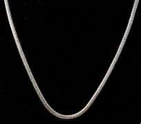Braided Chain necklace in Sterling Silver