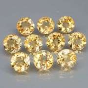 Ravishing 12.59ct top golden eye clean Citrine set