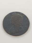 1731 British Half Penny, Circulated
