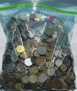 15 Pounds of World Coins