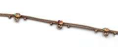 Group lot of 4 vintage 925 sterling silver beaded bracelets