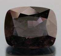 Silky 11.71ct black violet Tourmaline