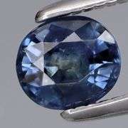 Simply beautiful solitaire sized .68ct cobalt blue Sapphire