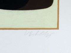 Exclusive Victor Vasarely Signed Limited Edition Lithograph from 'Octal' Suite, 1972