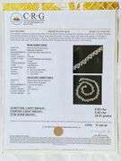 Amazing  Brand New European 8.09CTW Amethyst 5.00CTW Diamond Necklace in Gold Plated Sterling Silver