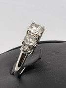 CERTIFIED BRAND NEW 14K WHITE GOLD DIAMOND RING