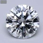 Brilliant 4.08 CT Lab-Grown Diamond – D Color, VVS2 Clarity. IGI Certified.