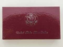 1984-S $1 Los Angeles Olympiad Coliseum PR DCAM