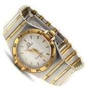 Omega constellation 2 tone quartz watch