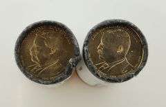 P&D Theodore Roosevelt  Presidential Dollar Mint Rolls