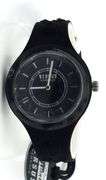 Versace by Versus fire Island white and black quartz rubber band watch