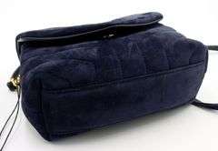 YSL Loulou Toy Suede Midnight Blue Crossbody