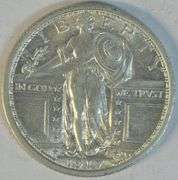 Choice BU 1917-P Ty I Standing Liberty Quarter. Full Head