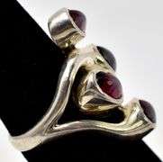 Amethyst Gemstone Ring in Sterling Silver