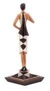 Exclusive Erte Bronze Sculpture Café Society with Certificate of Authenticity from the Publisher
