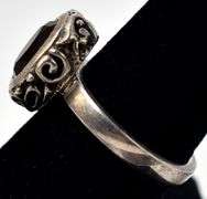 Smokey Quartz Ring in Sterling Silver