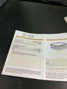 CETIFIED BRAND NEW PLATINUM DIAMOMND RING