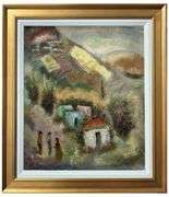 Collectible masterpiece on canvas by Albert Goldman (1922-2011)