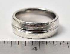 Simple Thick Band Ring in Sterling Silver
