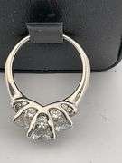 CERTIFIED BRAND NEW 14K WHITE GOLD DIAMOND RING
