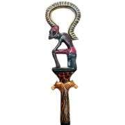 Handmade African Wood Walking Cane