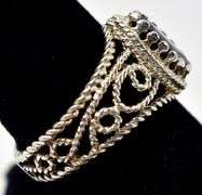 Red Garnet Gemstone Ring in Sterling Silver
