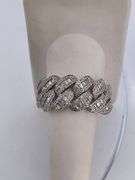 CERTTIED BRAND NEW 14K WHITE GOLD DIAMOND RING/ BAND
