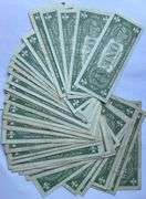 30 1957 Series $1 Silver Certificates Incl Stars