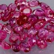 Superb color! 3.33ct set of top violet red Rubies -UNTREATED!