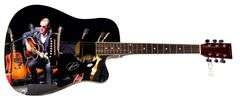 Joe Bonamassa Autographed Custom Graphics 1/1 Acoustic Guitar ACOA