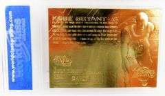 Kobe Bryant Rookie Purple Signature Basketball Card, 10 Gem MT