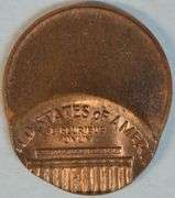 Superb 60% off-center Gem BU 1972-D Lincoln Cent error