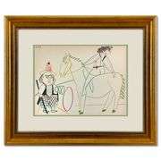 La Comedie Humaine 30.1.54-II by Picasso (1881-1973)