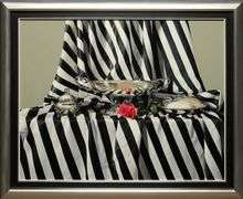 Gorgeous Trompe L'oeil Striped Still Life