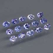 Tremendous 2.62ct unheated Tanzanite set