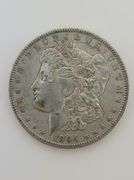 1904 O Morgan Silver Dollar, Circulated "Cleaned"