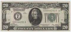Scarce 1928 Series $20 Federal Reserve Note (7)