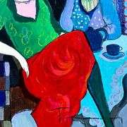 Sisters by Tarkay (1935-2012)