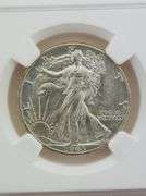 1943 Walking Liberty Half Dollar, NGC MS65