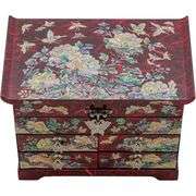 Handmade Korean Mother of Pearl Jewelry Box