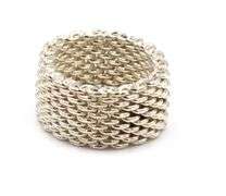 Tiffany & Co Somerset mesh ring
