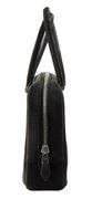 Hermes Plume Mini Noir Doblis Suede Diamond Hardware Bag