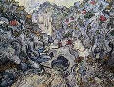 Collectible Vincent Van Gogh, The Ravine at Les Peyroulets, 1889