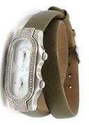 Phillip Stein signature mini dial double wrap watch
